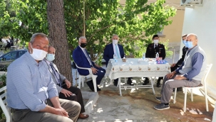 Şehit ailesine bayram ziyareti