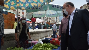 Sıkı denetim altında semt pazarları açıldı