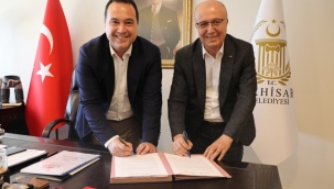 Akhisar belediyesi ile Tapu müdürlüğü protokol imzaladı