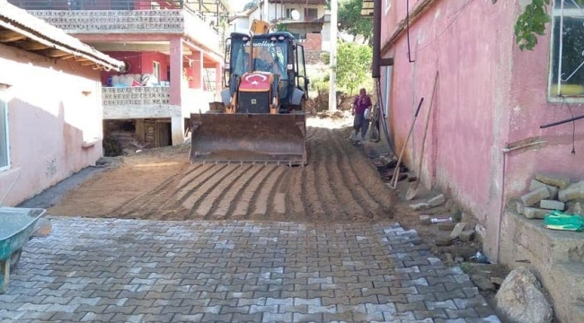 Alaşehir'de belediye çalışmaları hız kesmeden sürüyor