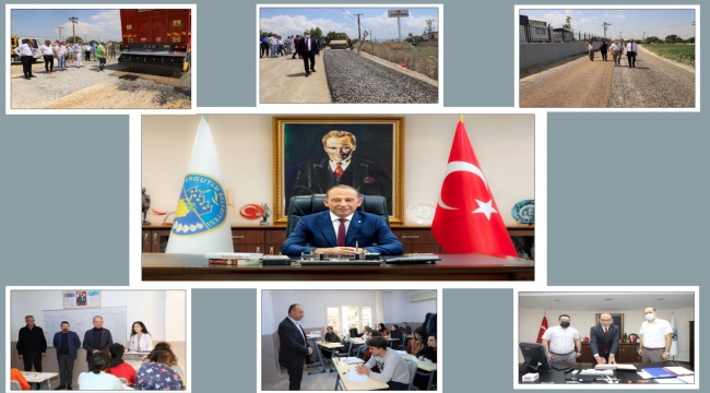 Başkan Akın''Belediye karanlıktan aydınlığa çıktı'' 