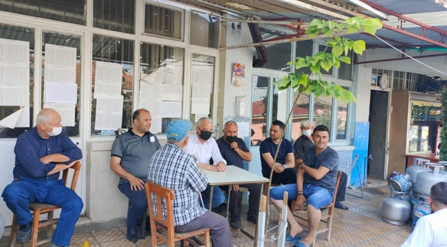 Başkan Bilgin muhtarlarla buluştu