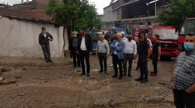 Başkan Bilgin''Yaralar en kısa zamanda sarılacak'