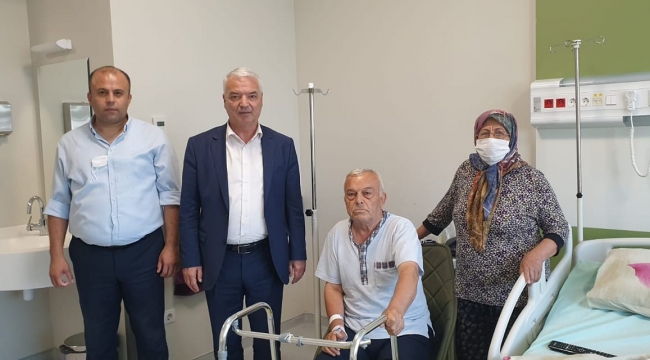 Başkan Bilgin, yardımcısını yalnız bırakmadı