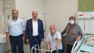 Başkan Bilgin, yardımcısını yalnız bırakmadı