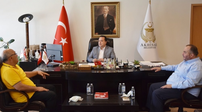 Başkan Dutlulu' hep birlikte Akhisar için çalışacağız''