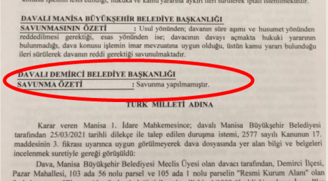 Başkan Ergün'ün başı Millet ittifakıyla dertte