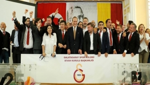 Burak Elmas Galatasaray'ın 38. başkanı oldu