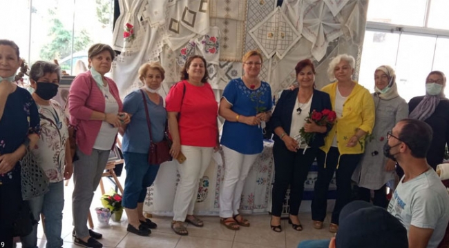 CHP'li kadınlardan "Hayat Boyu Öğrenme" destek ziyareti