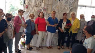 CHP'li kadınlardan "Hayat Boyu Öğrenme" destek ziyareti