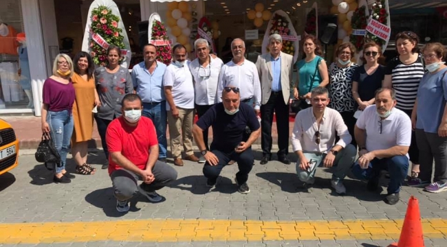 CHP'liler Burhaniye'de açılışa katıldı