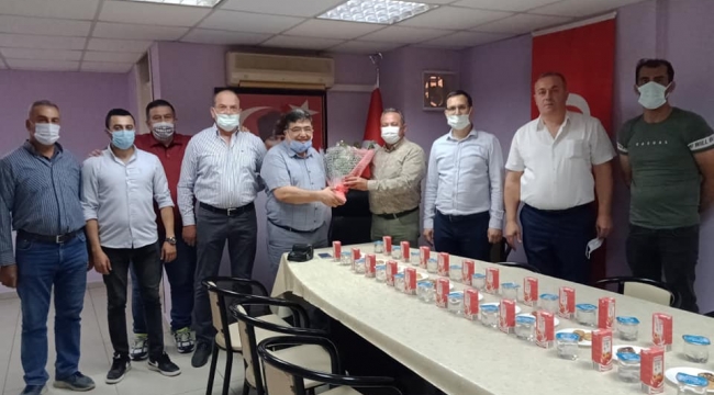 CHP'liler esnaf odalarını ziyaret etti