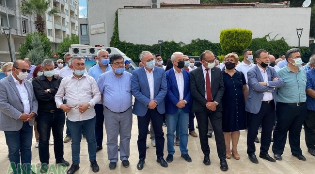 CHP'liler JES protestosunda üreticileri yalnız bırakmadı