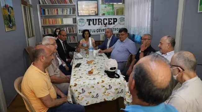 CHP'liler Turgutlu'da çalışmalarını yoğunlaştırdı