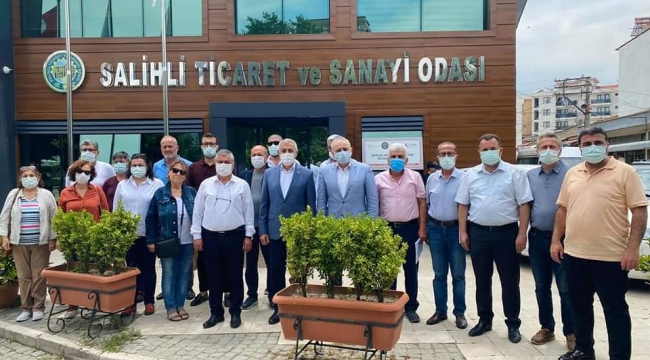CHP'llerden oda başkanlarına ziyaret