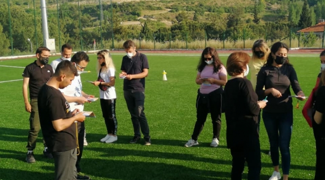 Demirci'de Oryantiring eğitimi