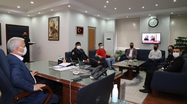Jandarma'dan başka Bilgin'e ziyaret