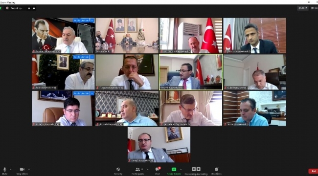 Kaymakamlar toplantısında yatırımlar ele alındı