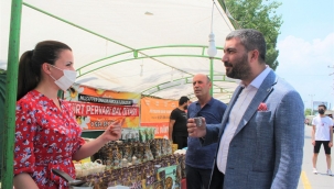 Mesir fuarı ve çiçek festivalinin ilk siyasi konuğu Alkan