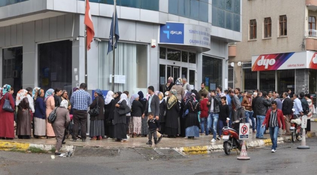 Nisan ayı işsizlik rakamları açıklandı
