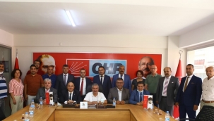 SESKKK başkan adayı Tunca CHP'lilerle buluştu