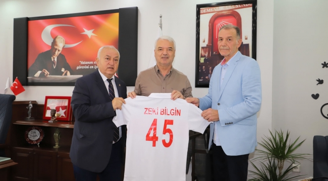  TÜFAD başkan adayından başkan Bilgin'e ziyaret