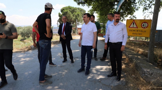 Turgutlu'nun sorunları tek-tek çözülüyor 