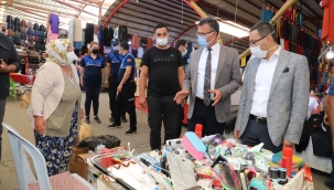 Uçgun-Öküzcüoğlu pazarda pandemi denetimi