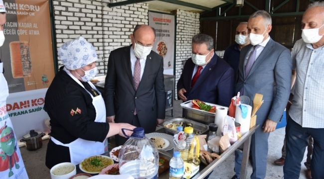 Vali Karadeniz,"Gıdanı Koru Mutfağı"etkinliğine katıldı