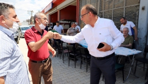 30 yıl sonra yolları yapıldı millete lokma dağıtıldı