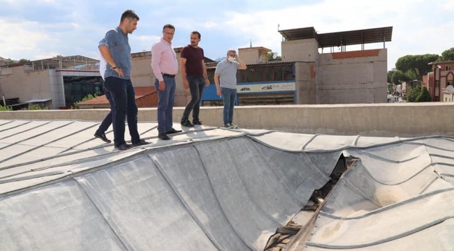 Alaşehir "Kurşunlu Han"da çalışma