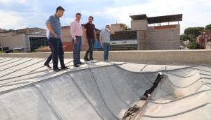 Alaşehir "Kurşunlu Han"da çalışma