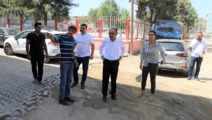 Başkan Akın kentin dört bir yanında başlatılan çalışmaları denetledi