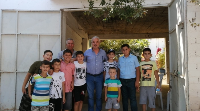 Başkan Bilgin çocukları sevindirdi
