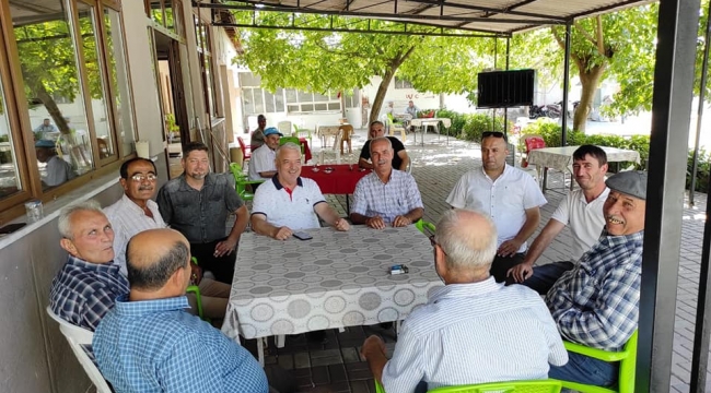 Başkan Bilgin, mahalleri gezdi vatandaşlarla bayramlaştı