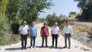 Başkan Bilgin Şatırlardaki çalışmaları inceledi