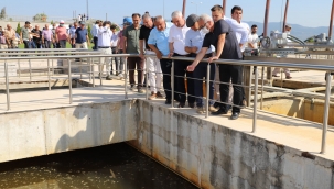 Başkan Bilgin ve Soyer, tesisleri inceledi