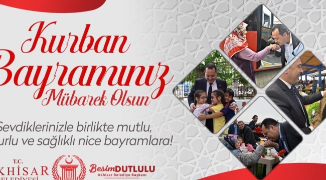 Başkan Dutlulu'dan bayram mesajı