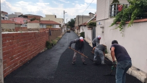 Belediye çalışıyor sorunlar tek-tek çözülüyor