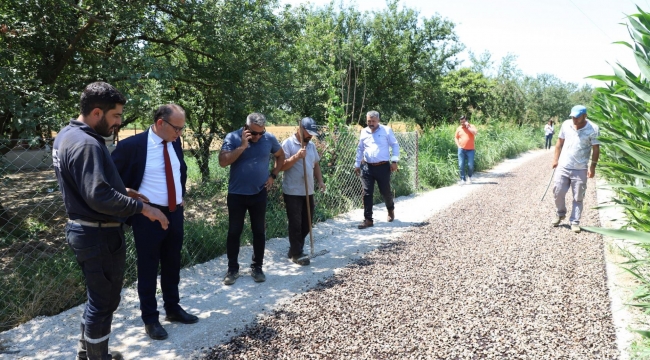 Belediye Turgutlu'da tüm yolları asfaltlıyor