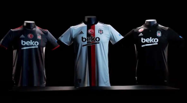  Beşiktaş'ın yeni sezon formaları tanıtıldı! 