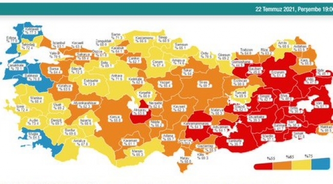 Bugün 52,dün 59 kişi yaşamın yitirdi