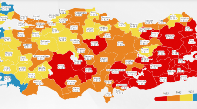 Bugün 59 ,dün 48 kişi yaşamını yitirdi