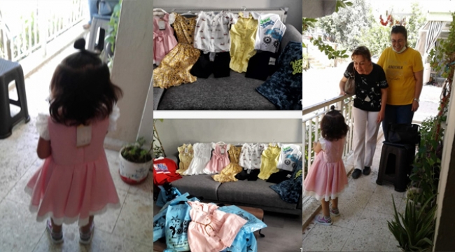 CHP'li kadınlar bayram öncesi çocukları sevindirdi