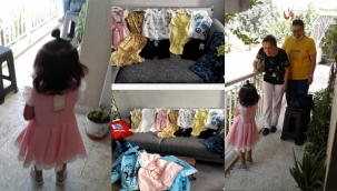 CHP'li kadınlar bayram öncesi çocukları sevindirdi