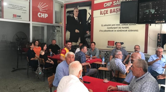 CHP'liler Atatürk'ün huzurunda bayramlaştı