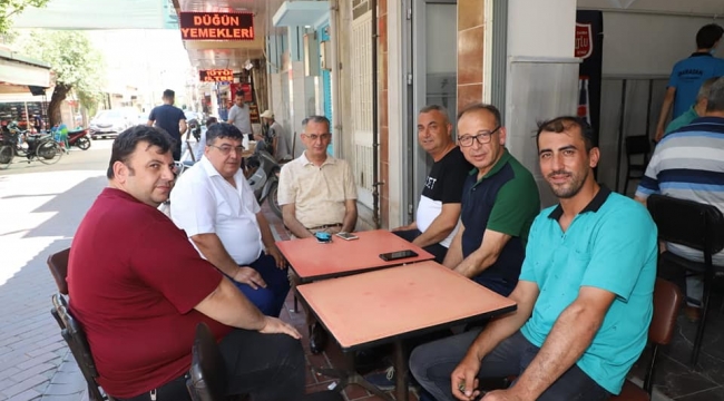 CHP'lilerin vatandaş ziyaretleri