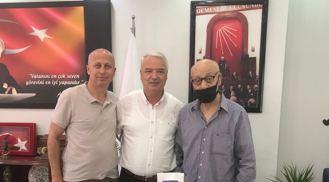 Esnafların başkanından başkan Bilgin'e ziyaret