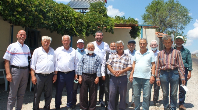  İYİ Partili Akan Muradiye ve Küçükbelen'i ziyaret etti