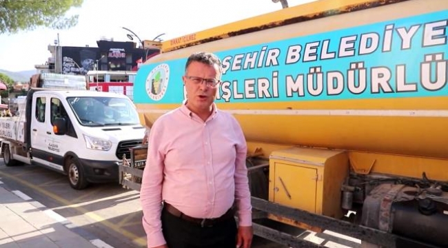 Marmaris belediyesine Alaşehir belediyesi yardımı